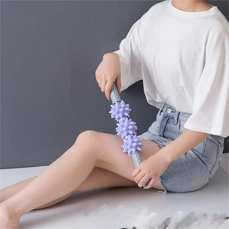 Thorn Ball Fitness Massage Stick for Yoga and Recovery