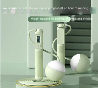 Smart Weighted Jump Rope with Electronic Counter