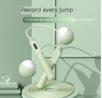 Smart Weighted Jump Rope with Electronic Counter