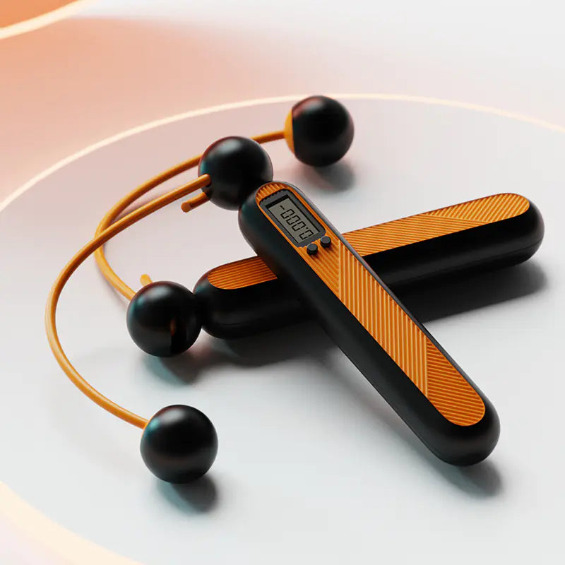 Wireless Jump Rope with Electronic Counter for Fitness