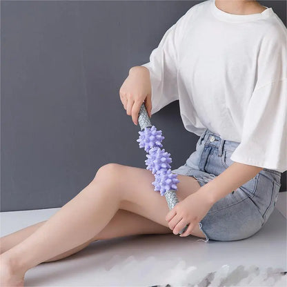 Thorn Ball Fitness Massage Stick for Yoga and Recovery