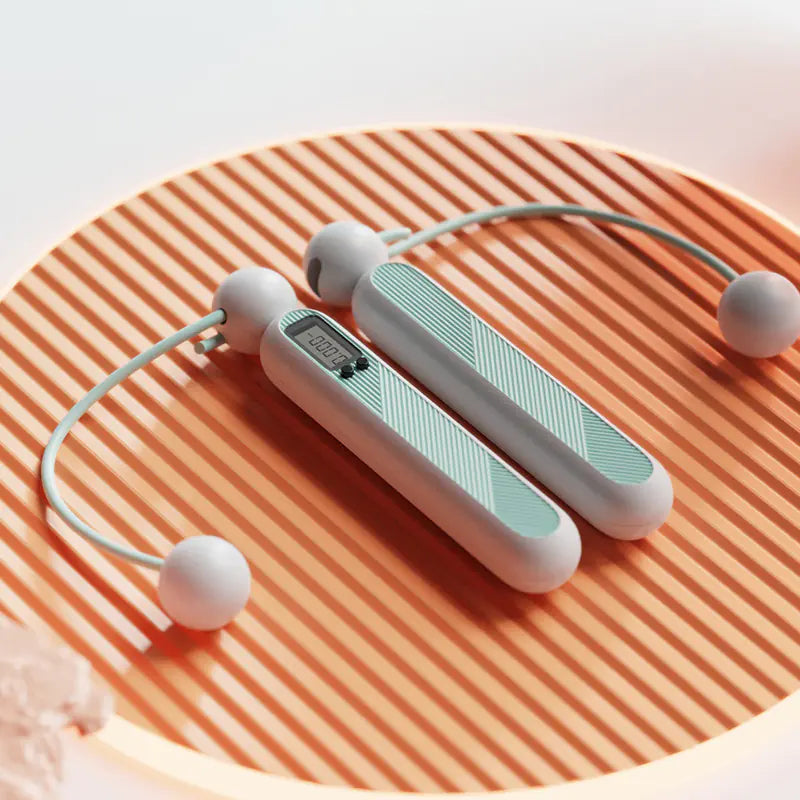 Wireless Jump Rope with Electronic Counter for Fitness