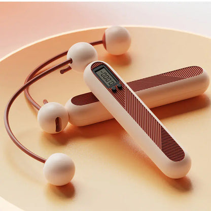 Wireless Jump Rope with Electronic Counter for Fitness